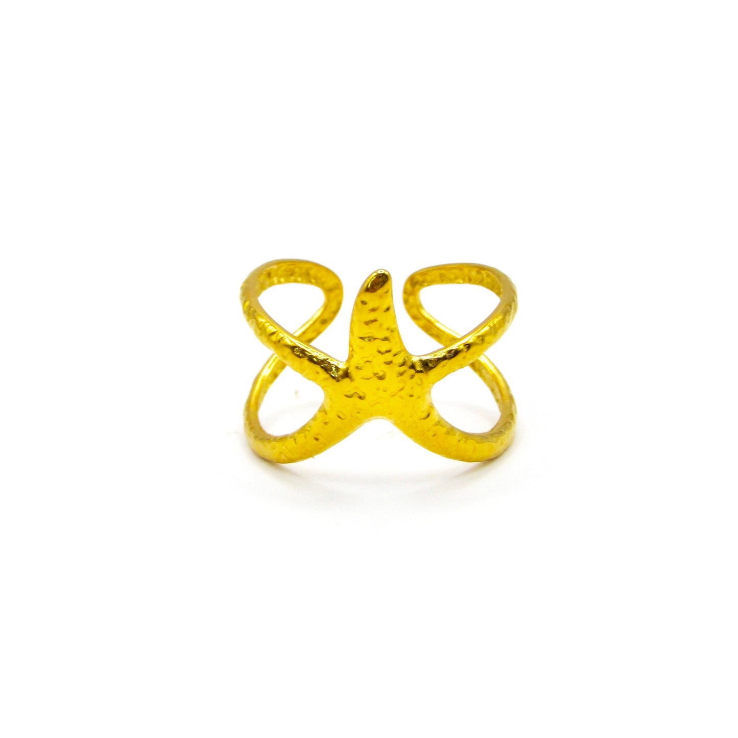 Starfish adjustable ring