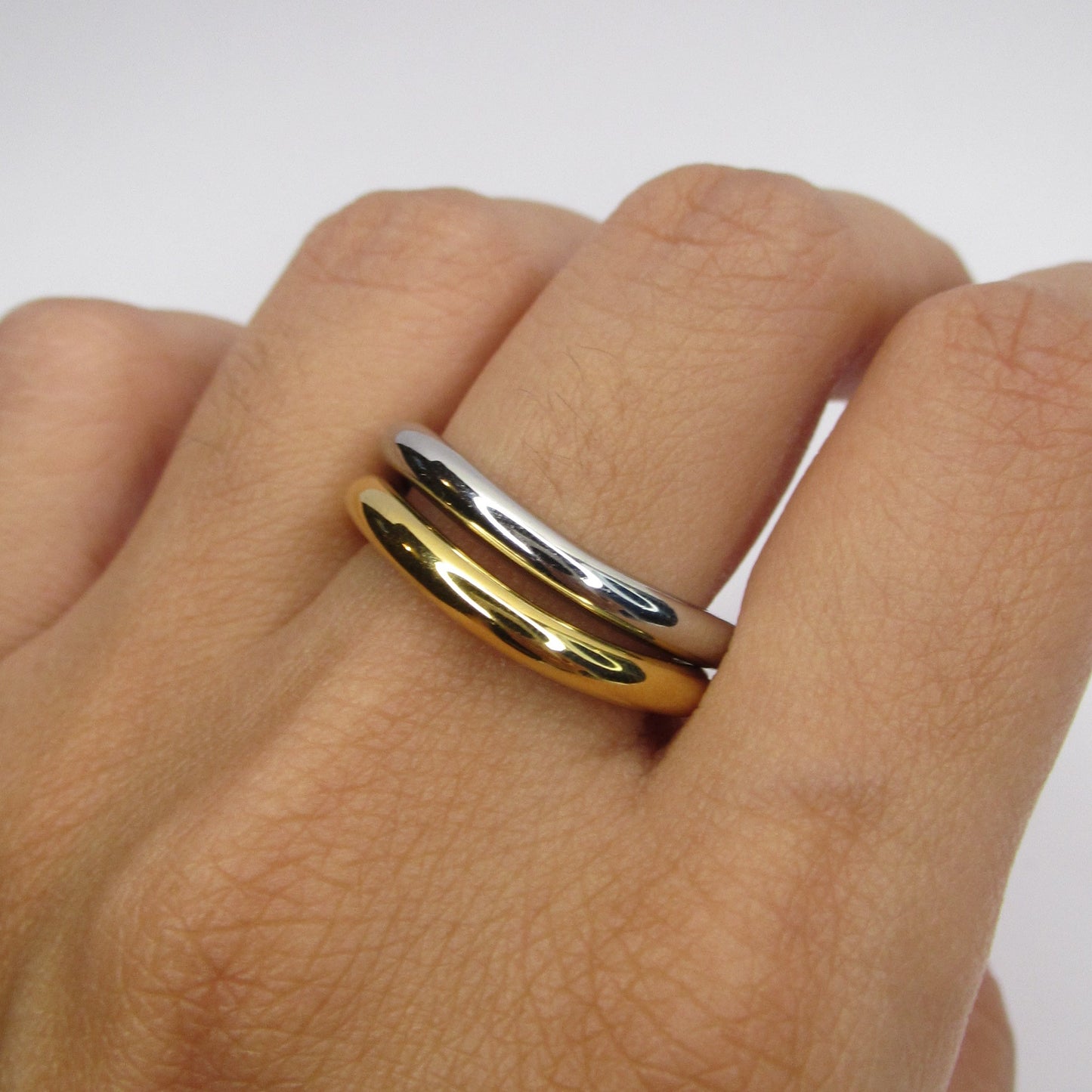 Double stacking ring